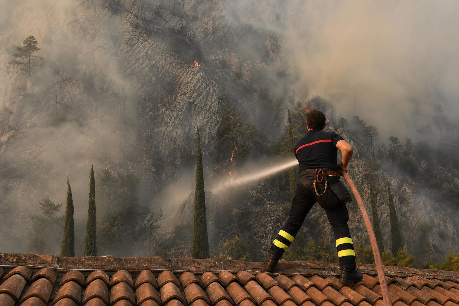 Europe Faces Wildfires, Migration Tensions, and Political Challenges
