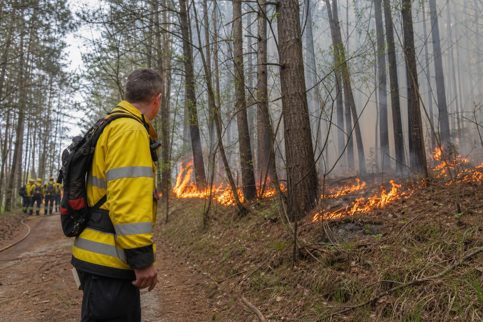 Waldbrände und Energieprojekte prägen den Tag in Deutschland