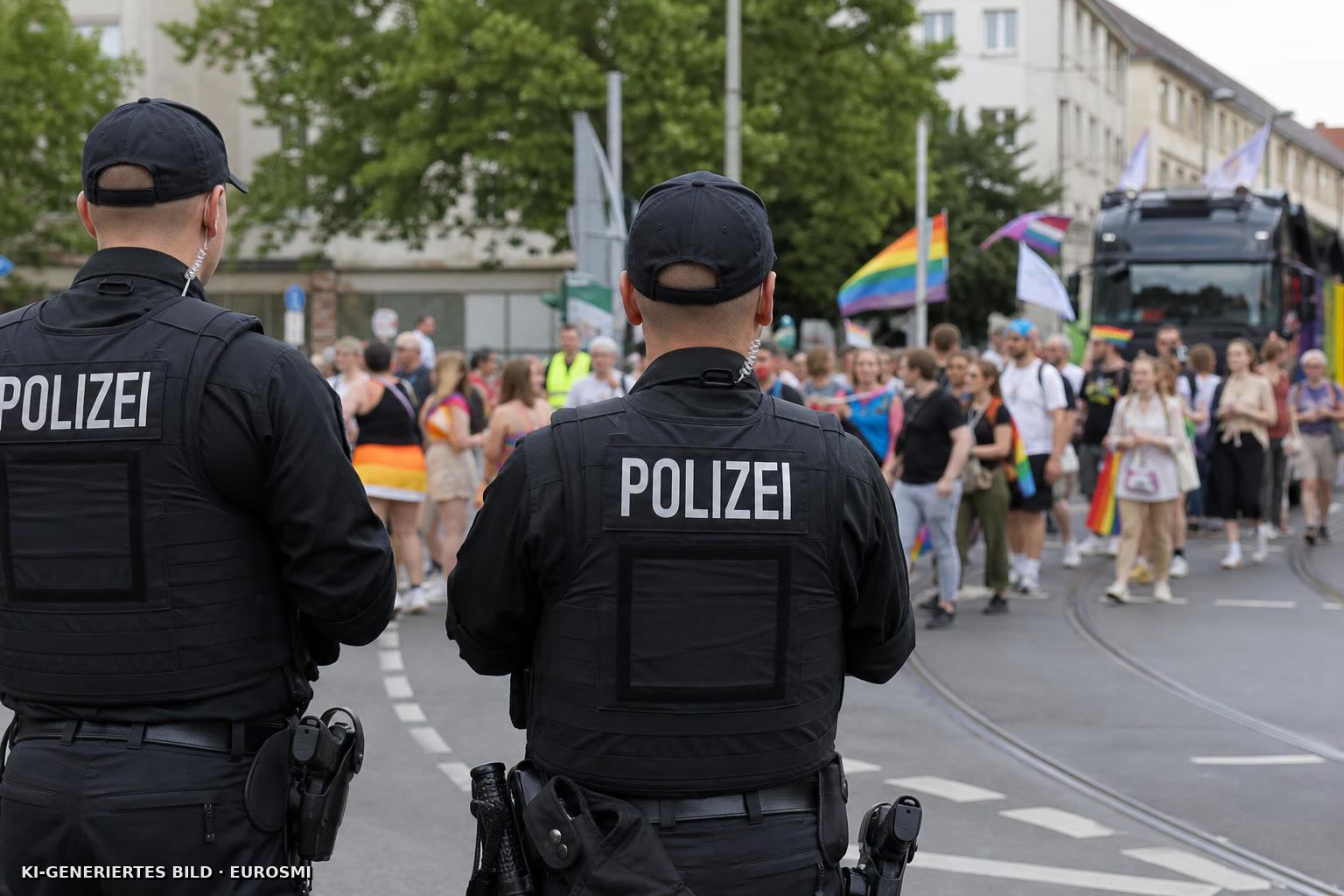 CSD in Braunschweig heute mit erhöhten Sicherheitsvorkehrungen - NDR.de