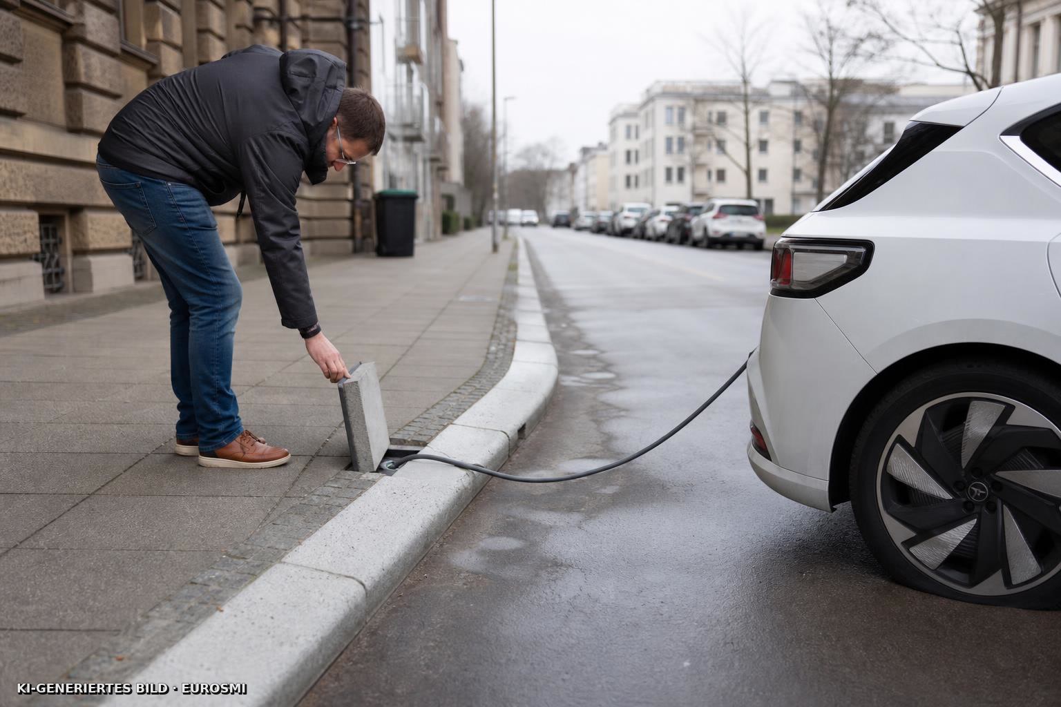 Video: Leipzig testet Strom aus dem Bordstein für E-Autos (00:20 Min) - MDR.de — VIDEO