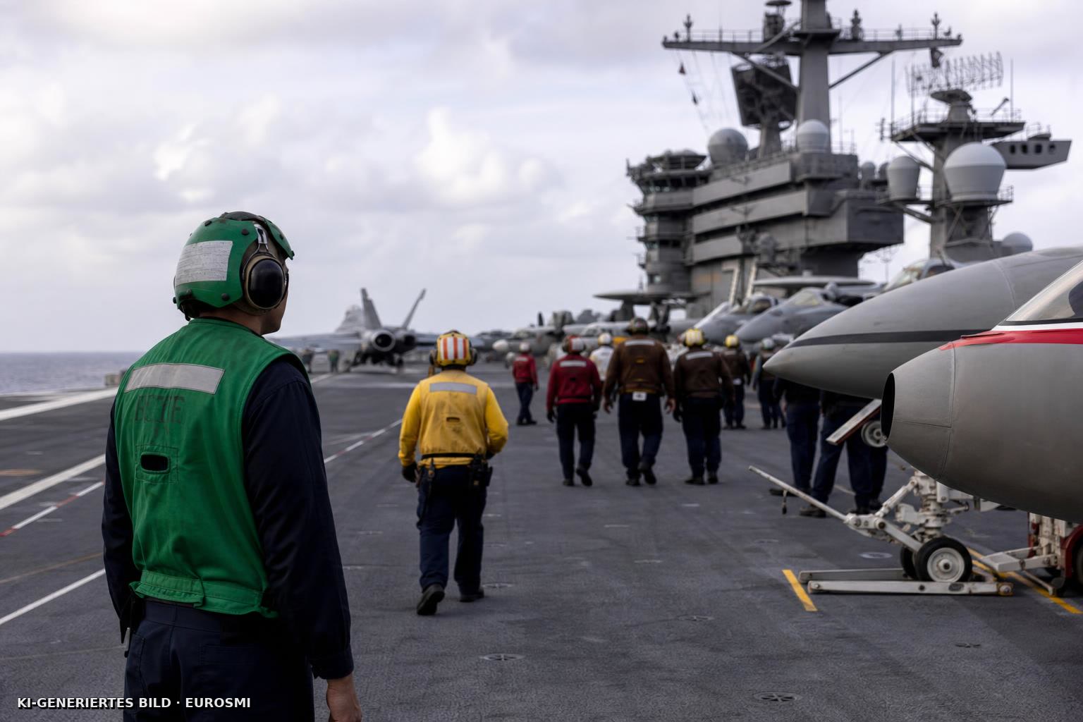 US-Militär kontert Klagen über Missstände auf Flugzeugträger - STERN.de — Marine in Nahost