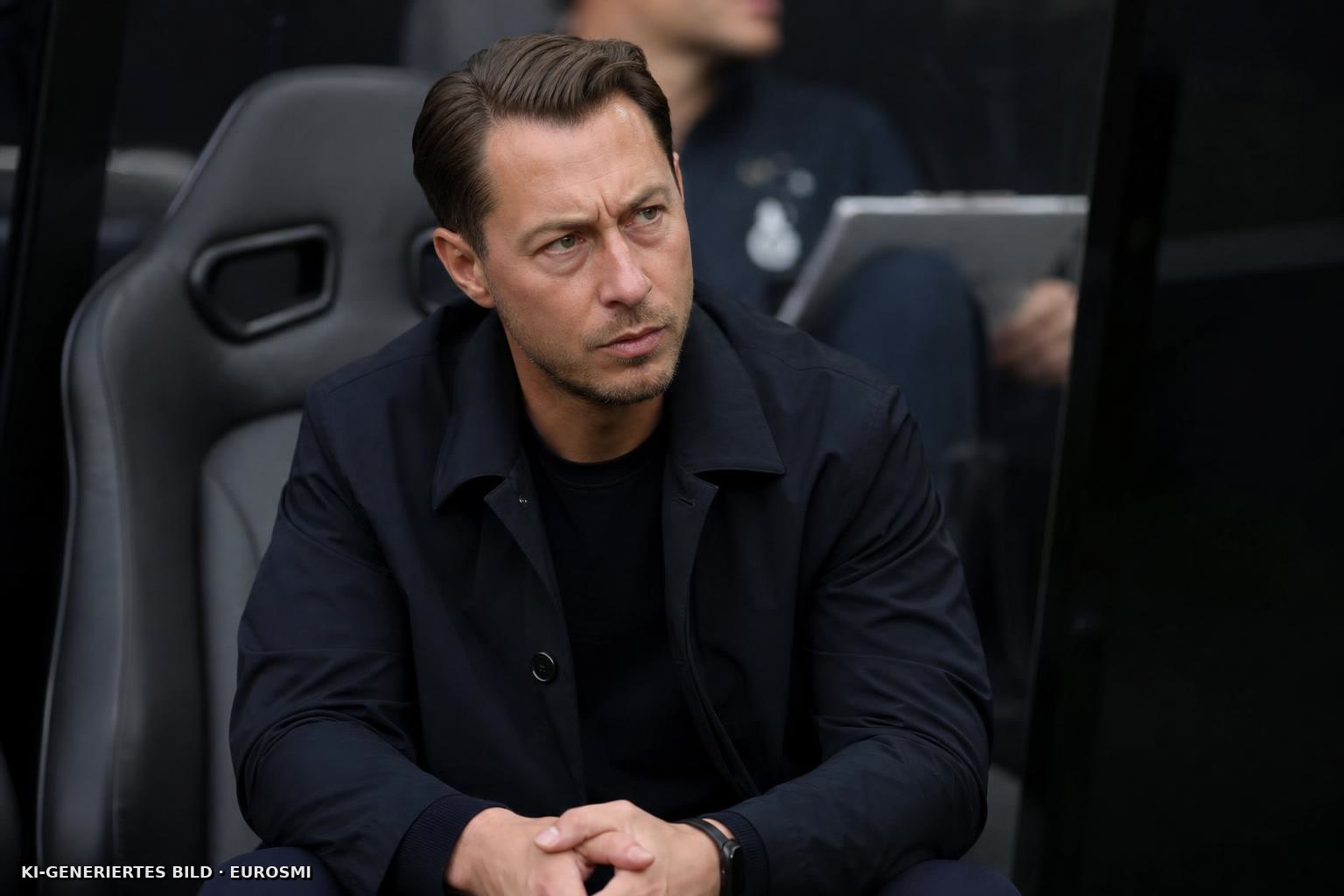 Newcastle Trainer Matthias Jaissle trifft am ersten Spieltag der Premier League auf den FC Liverpool.