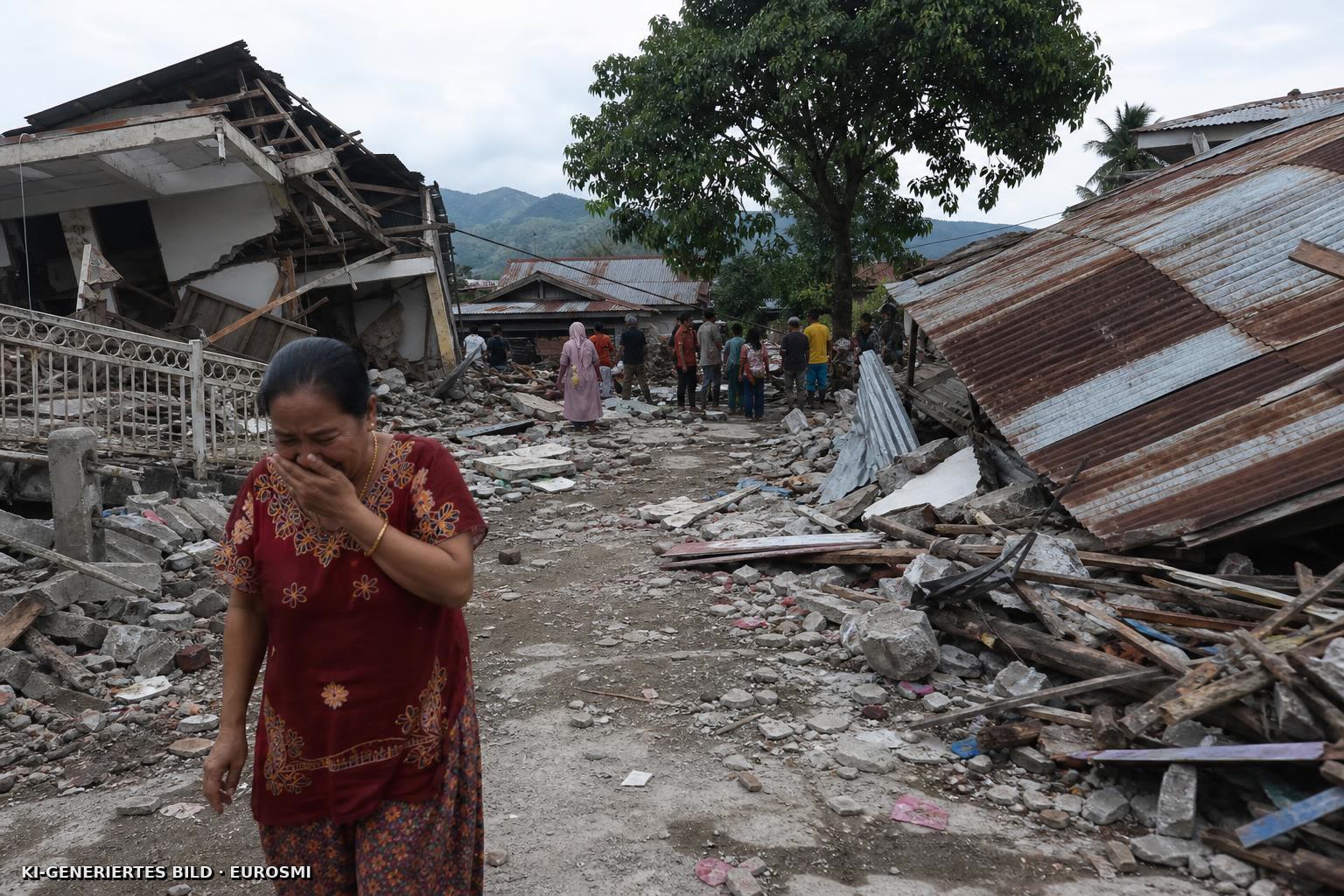 Opferzahl nach schwerem Erdbeben in Indonesien steigt auf 47 - stern.de — Südostasiatischer Inselstaat