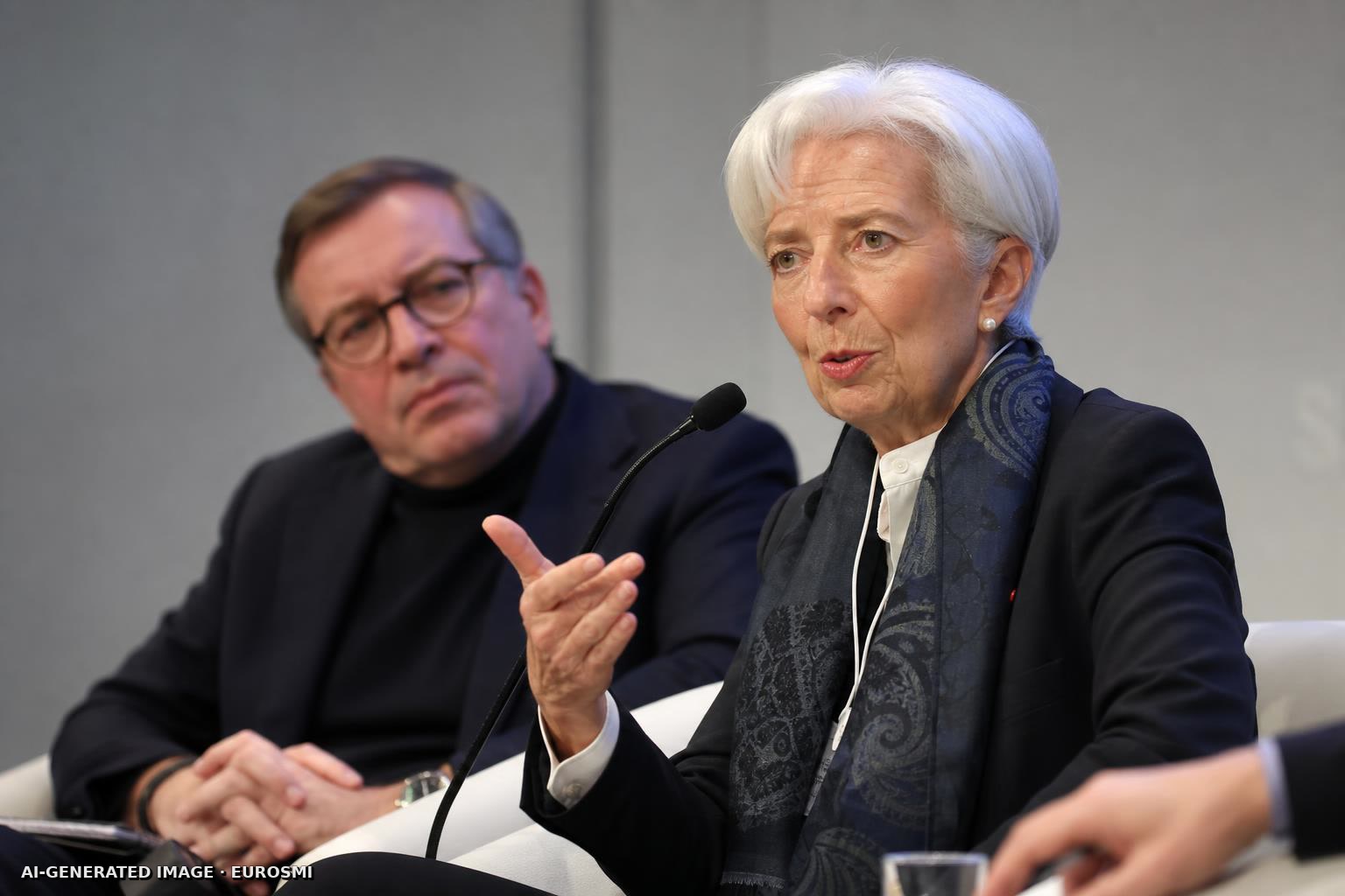 Panel remarks about the European economy during a discussion on the global economic outlook at the World Economic Forum