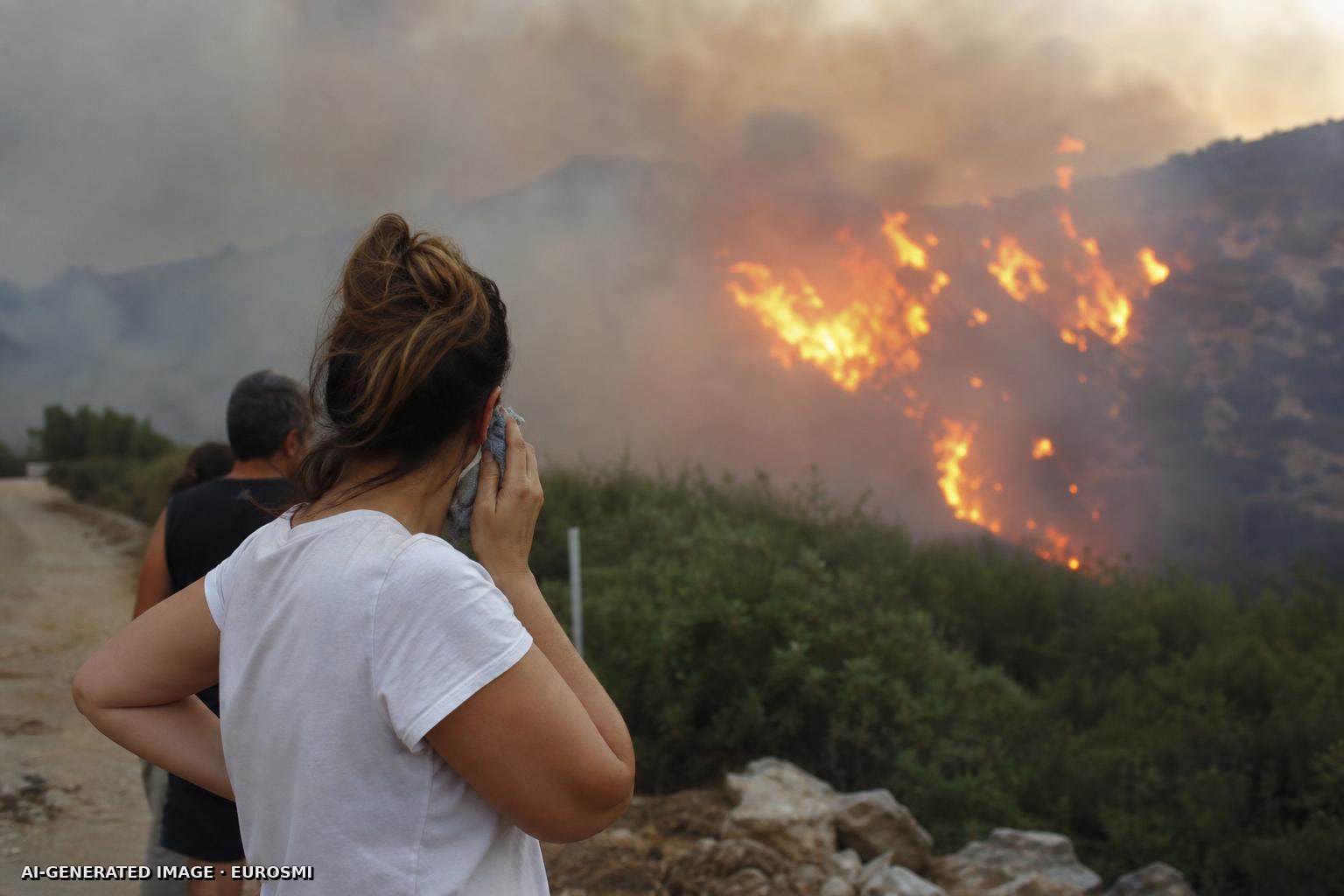 Latest developments — Europe wildfires