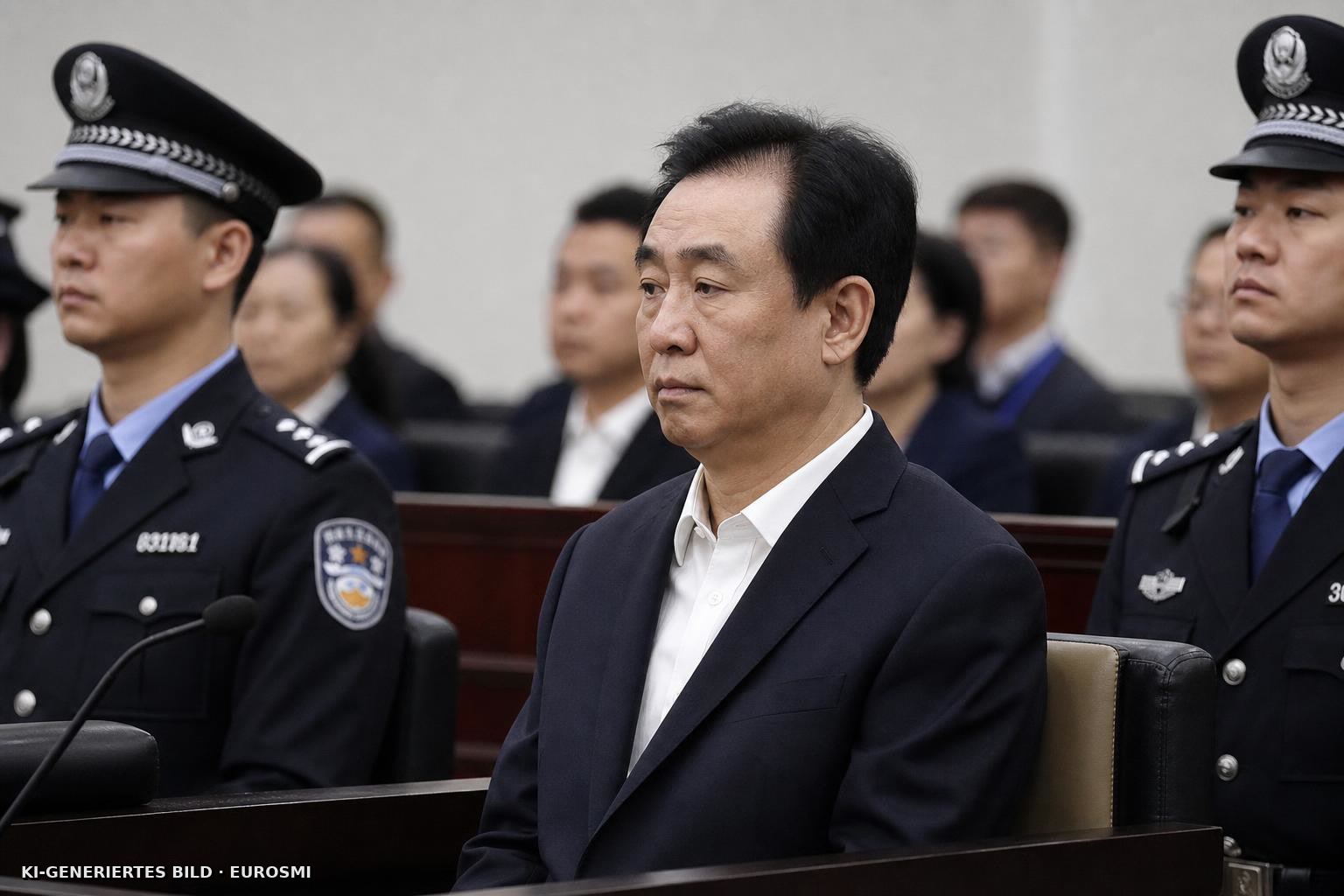 In China ist das Urteil gegen den Gründer des insolventen Immobilienkonzerns Evergrande gefallen: Xu Jianyin muss lebenslang…