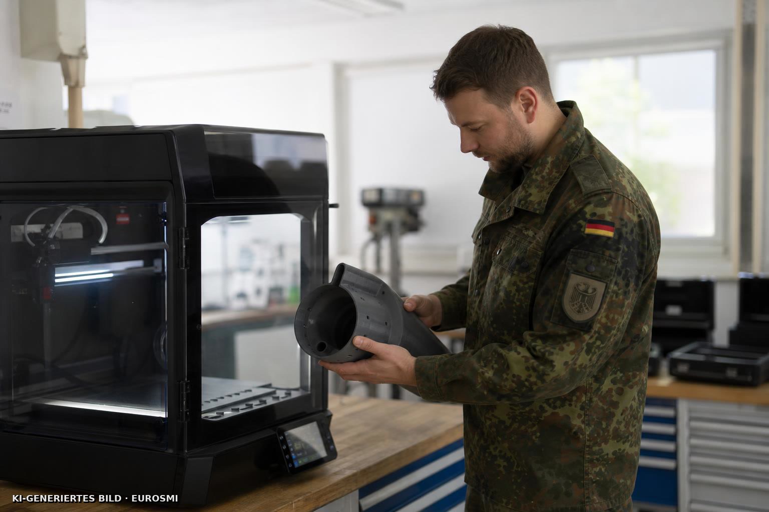 Bundeswehr in Erfurt nutzt 3D-Druck - MDR.de