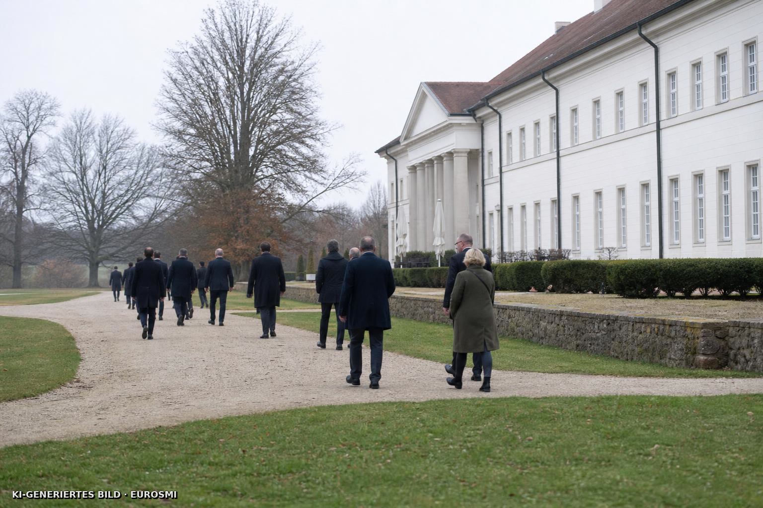 Bundesregierung kommt zu Kabinettsklausur auf Schloss Neuhardenberg zusammen STERN.de
