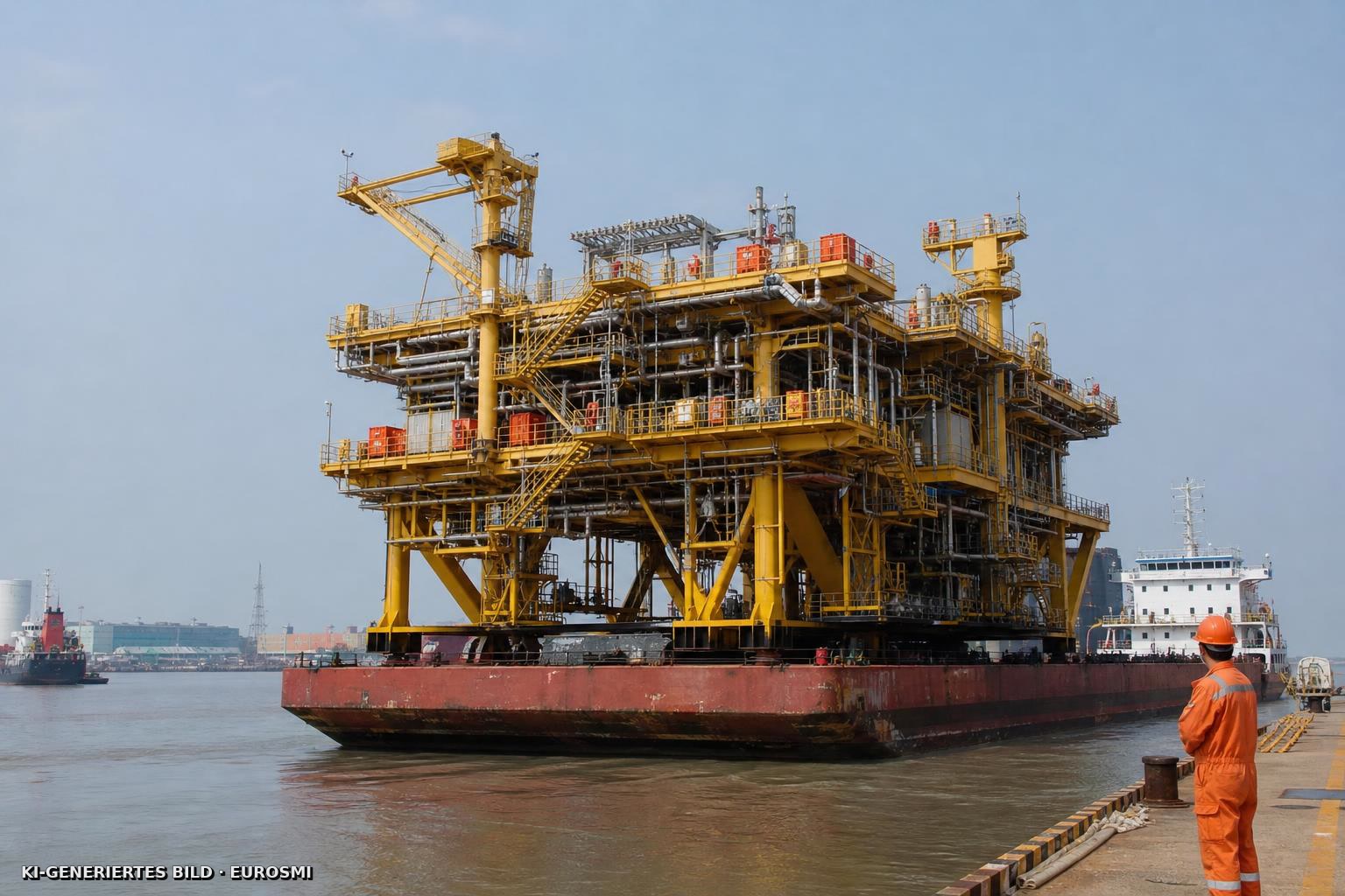 ZPMC liefert Oberbaumodul für Chinas erste leichte integrierte Offshore-Umspannstation — EQS-News