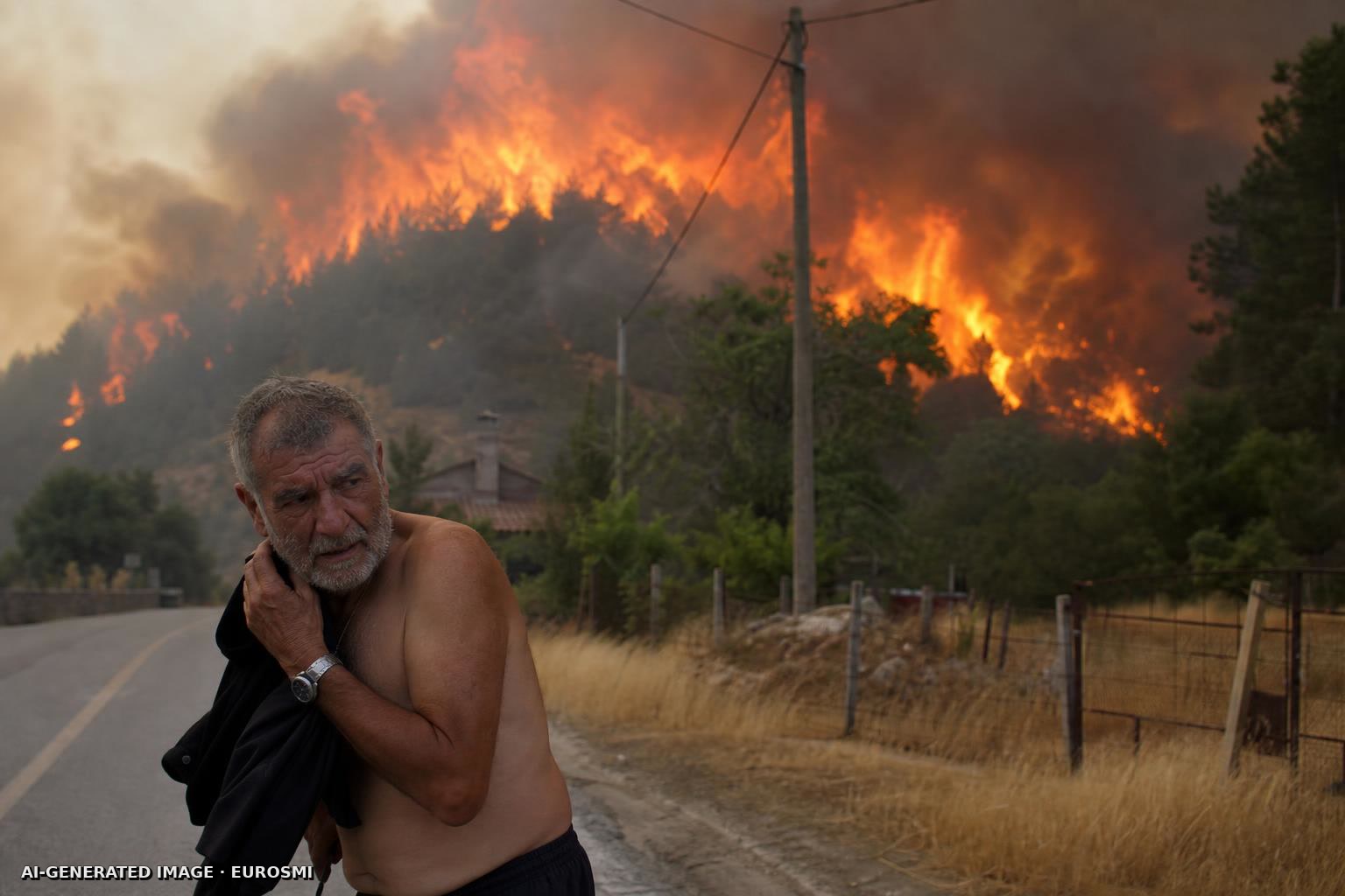 Latest developments — Europe wildfires