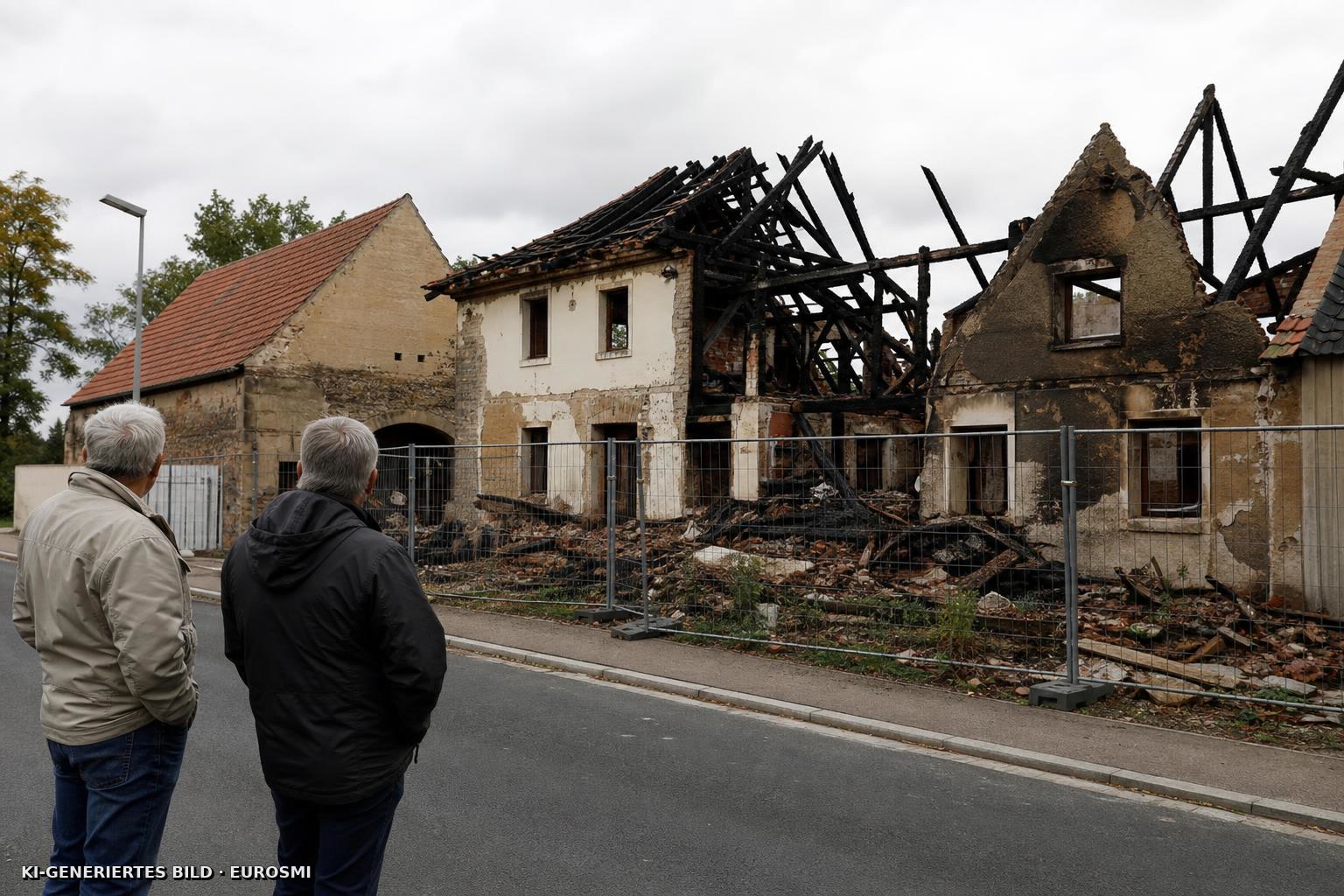 Was ein Dorf im Salzlandkreis aus einem verheerenden Brand gelernt hat - MDR.de