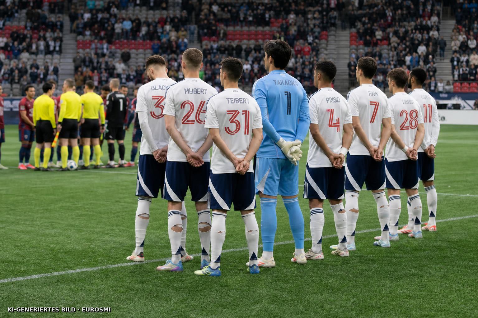 22. Spieltag | Major League Soccer 2026 — Aufstellung | Vancouver Whitecaps - FC Dallas