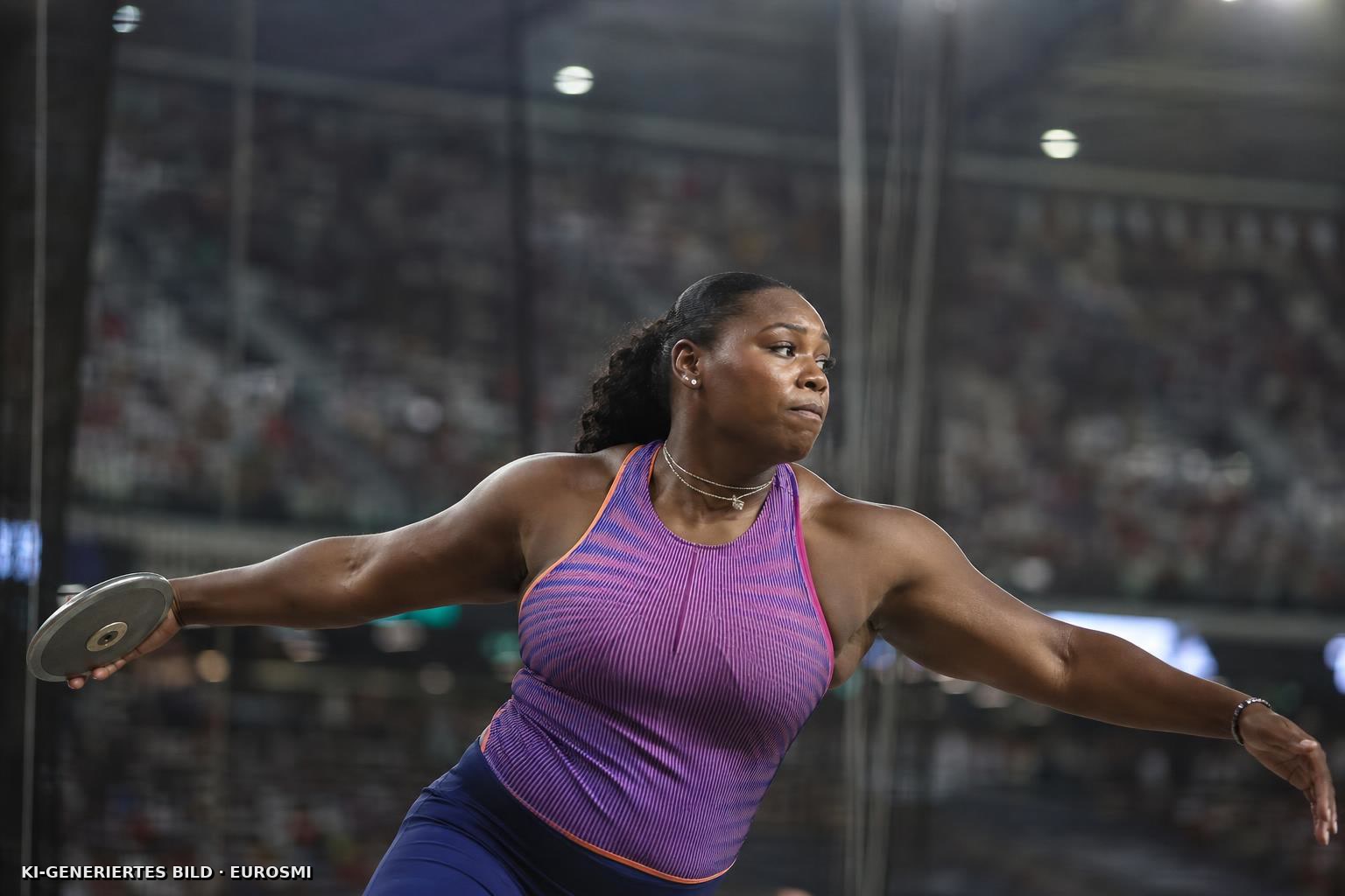 Medaillen-Kandidatin Shanice Craft hat in der Qualifikation ihre gute Form untermauert und mühelos das Diskus-Finale…