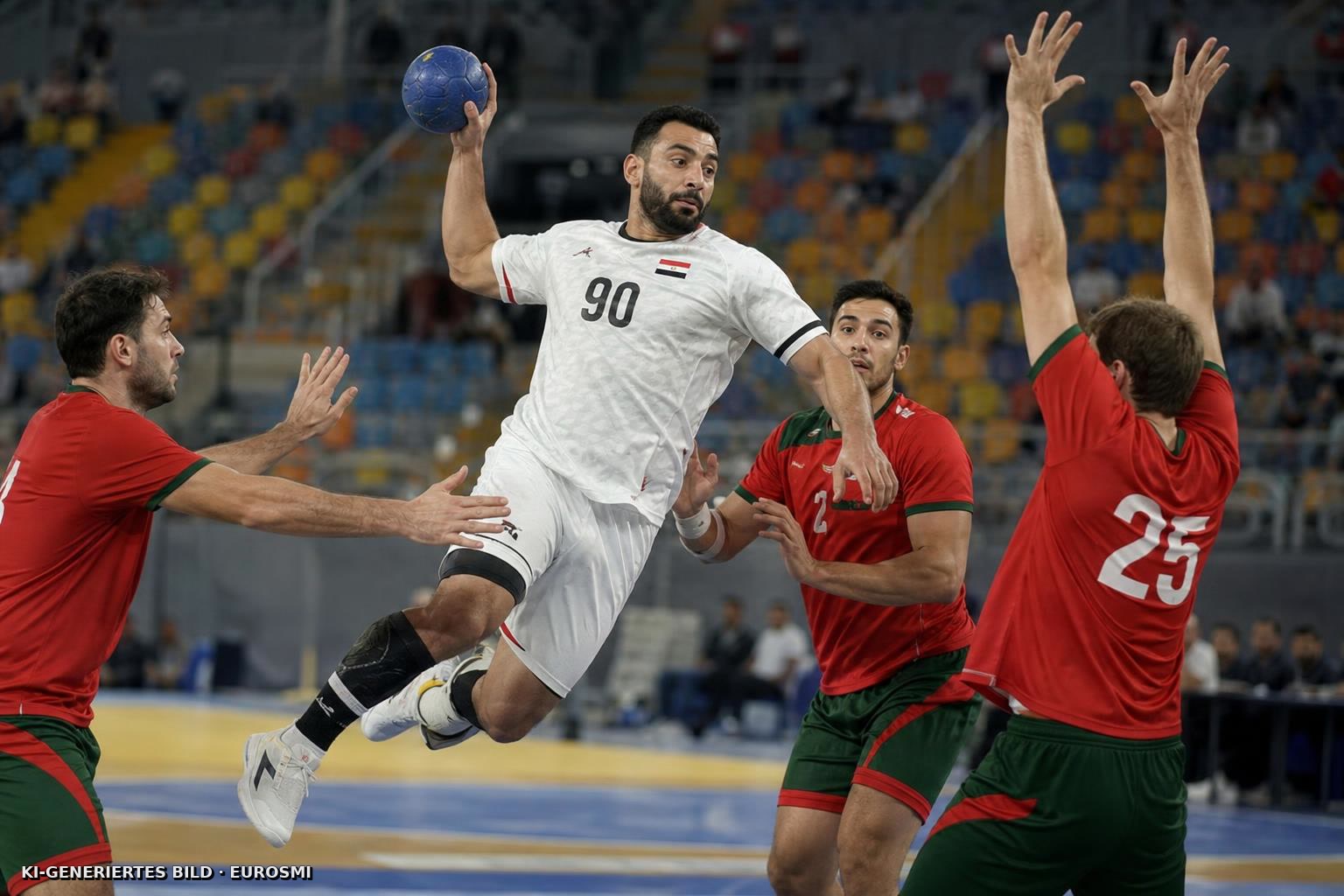 Spielereignisse | Ägypten - Portugal 38:27 | 1. Spieltag | Mittelmeerspiele 2026