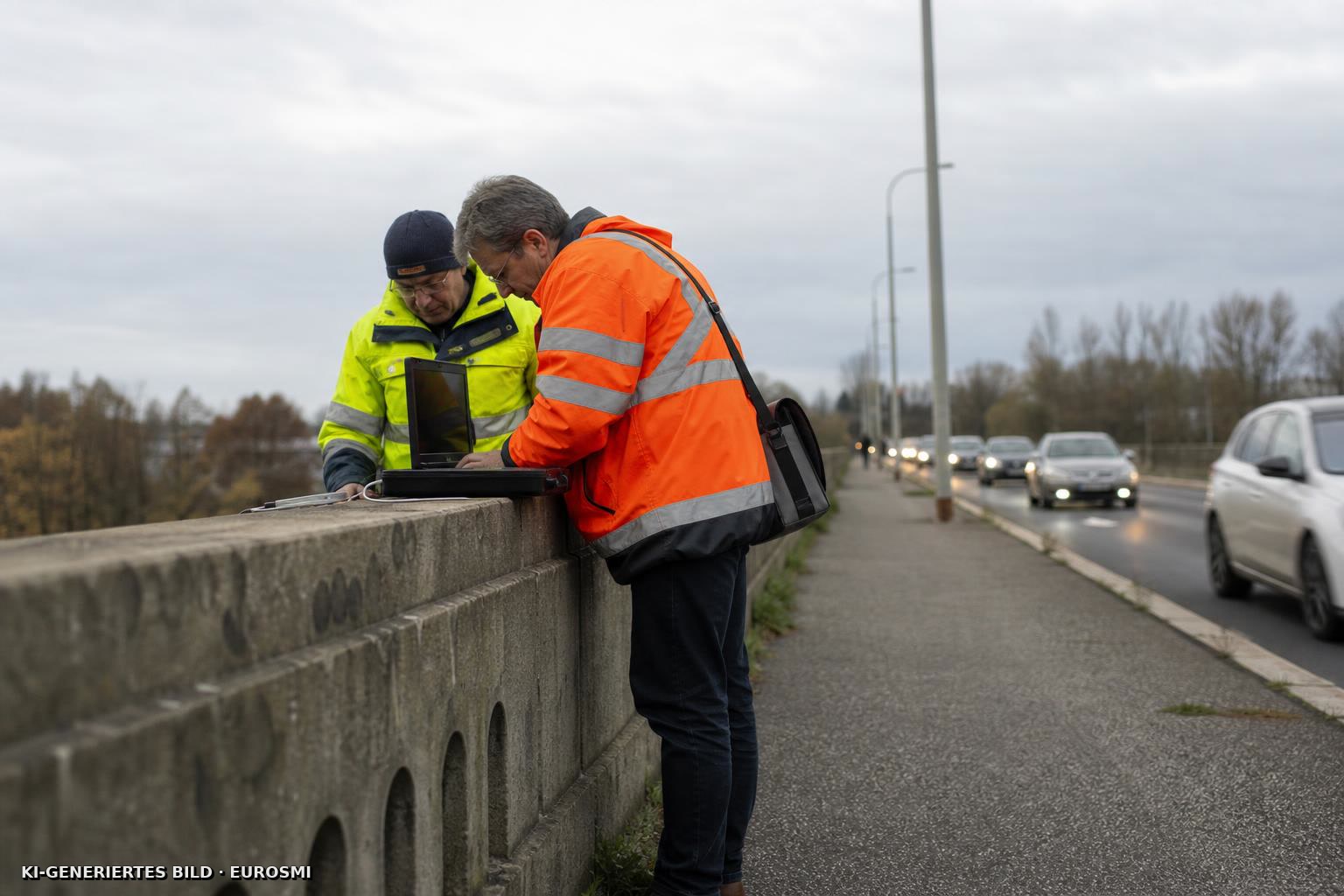Autoverkehr ja oder nein: Marode DDR-Brücke in Dresden wird getestet (00:36 Min) - MDR.de — VIDEO