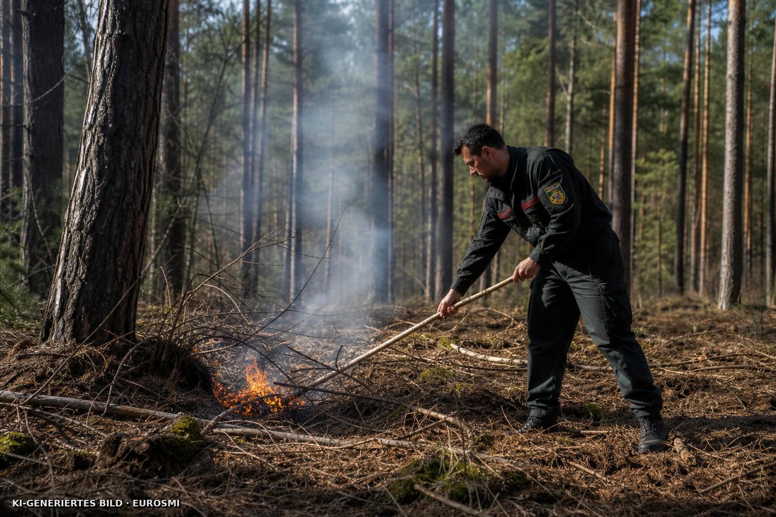 Waldbrandgefahr steigt rapide an - NDR.de — Zweithöchste Gefahrenstufe