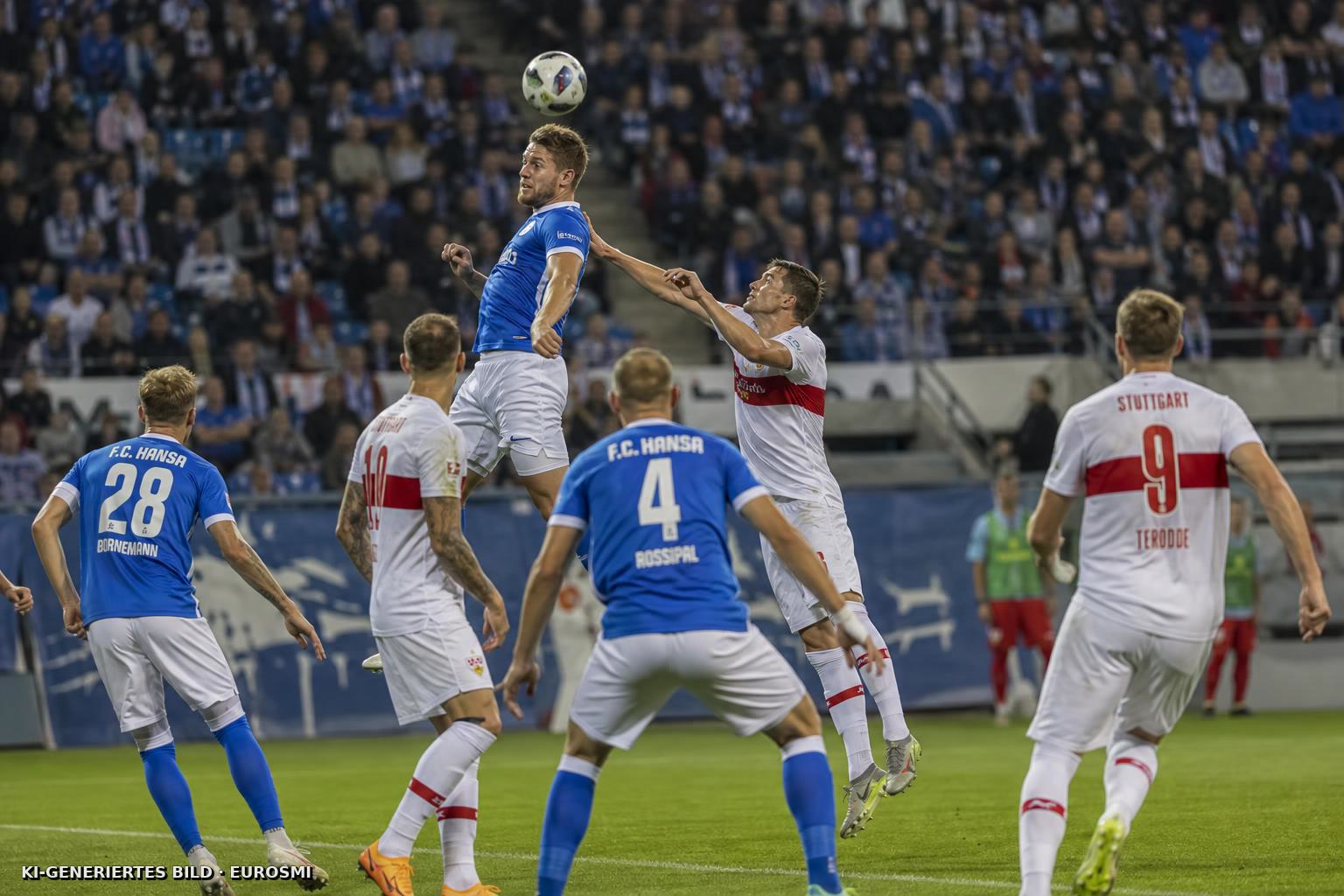 Jetzt live - Schafft Rostock noch mal den Anschluss gegen Stuttgart?