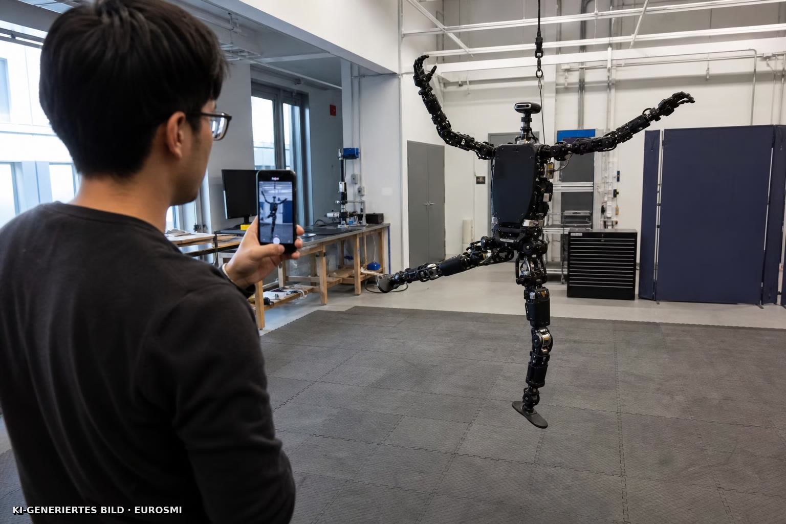Roboter lernt Klettern und Ballett aus Handyvideo — heise+ | Forschung