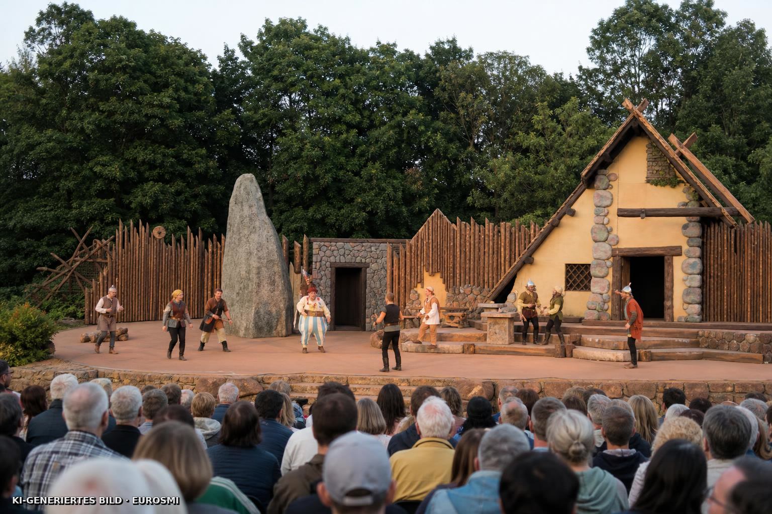 Sommertheater mit einem Hauch von Asterix und Obelix in Leipzig - MDR.de
