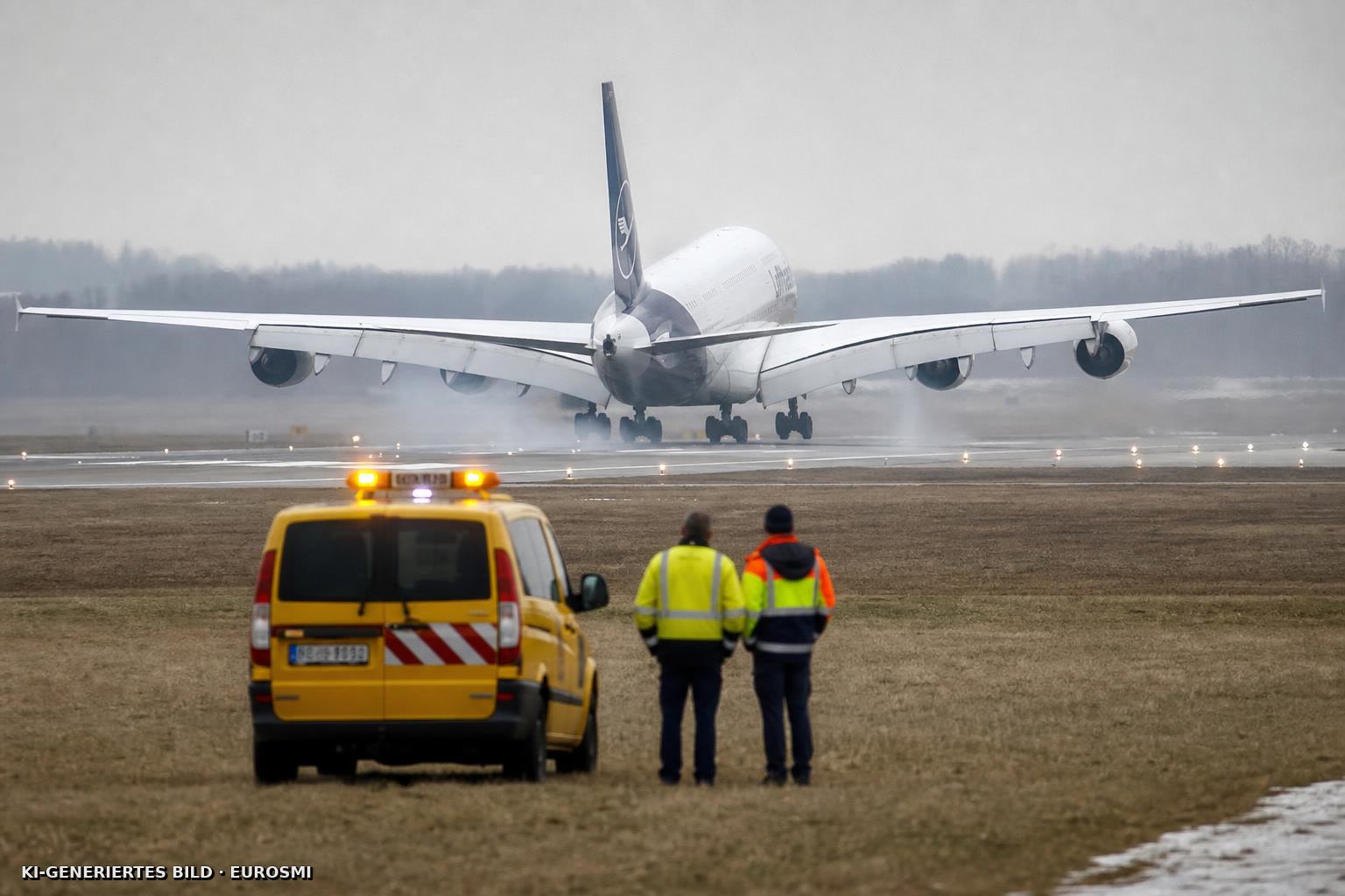 A380 der Lufthansa setzt zu früh auf — Nächster Zwischenfall in München