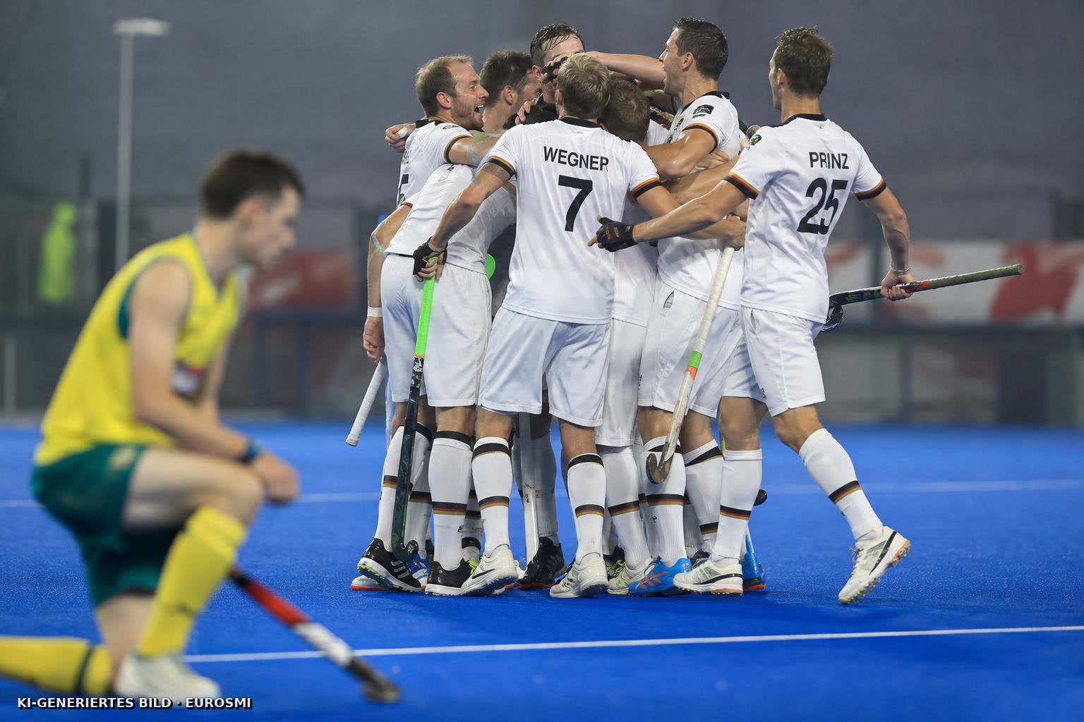 Deutschland zieht gegen Australien ins Halbfinale ein — Hockey-WM