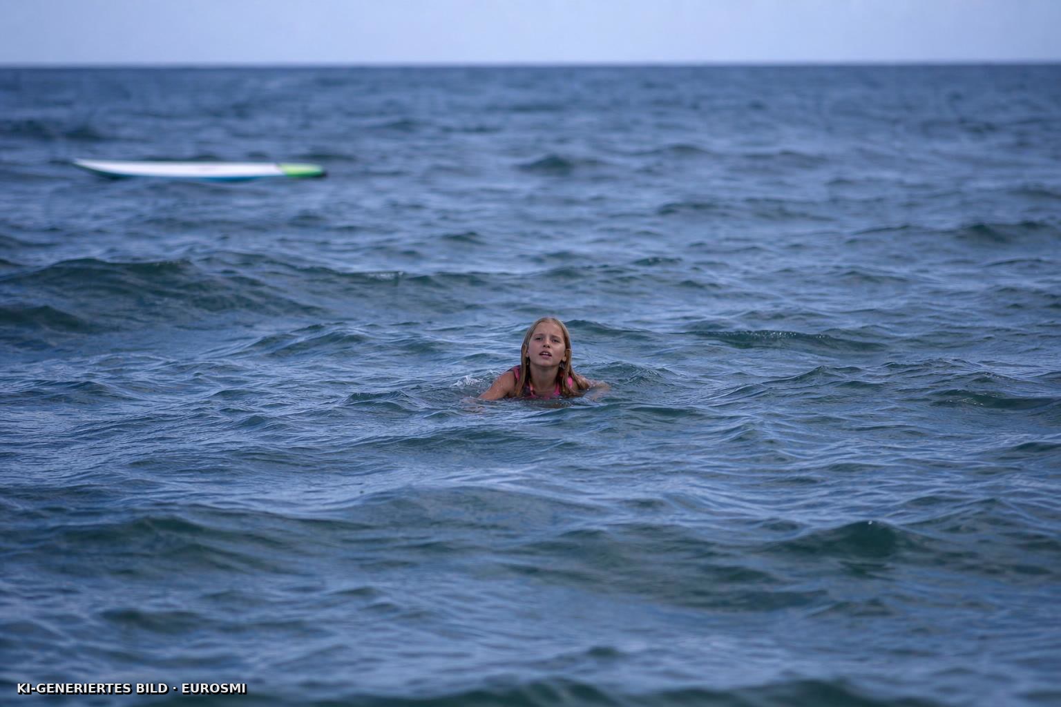 Strömung reißt Paddleboard mit – Mädchen bleibt allein auf offenem Meer zurück STERN.de