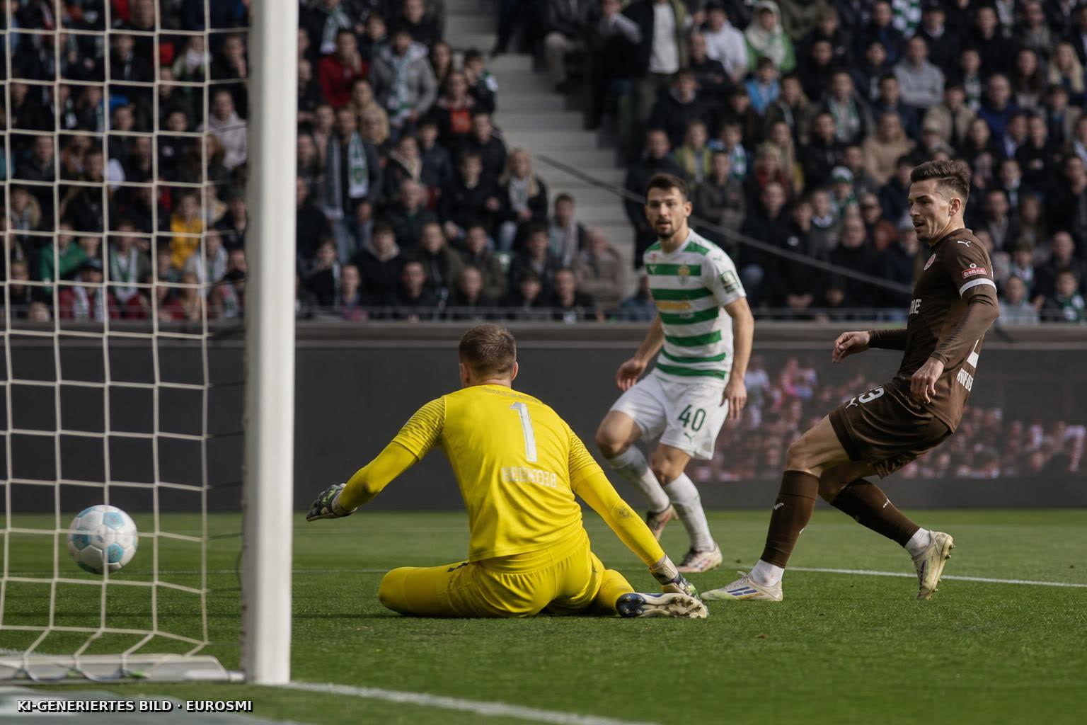 St. Pauli und Fürth gelingt nur je ein Tor — Trotz massig Chancen