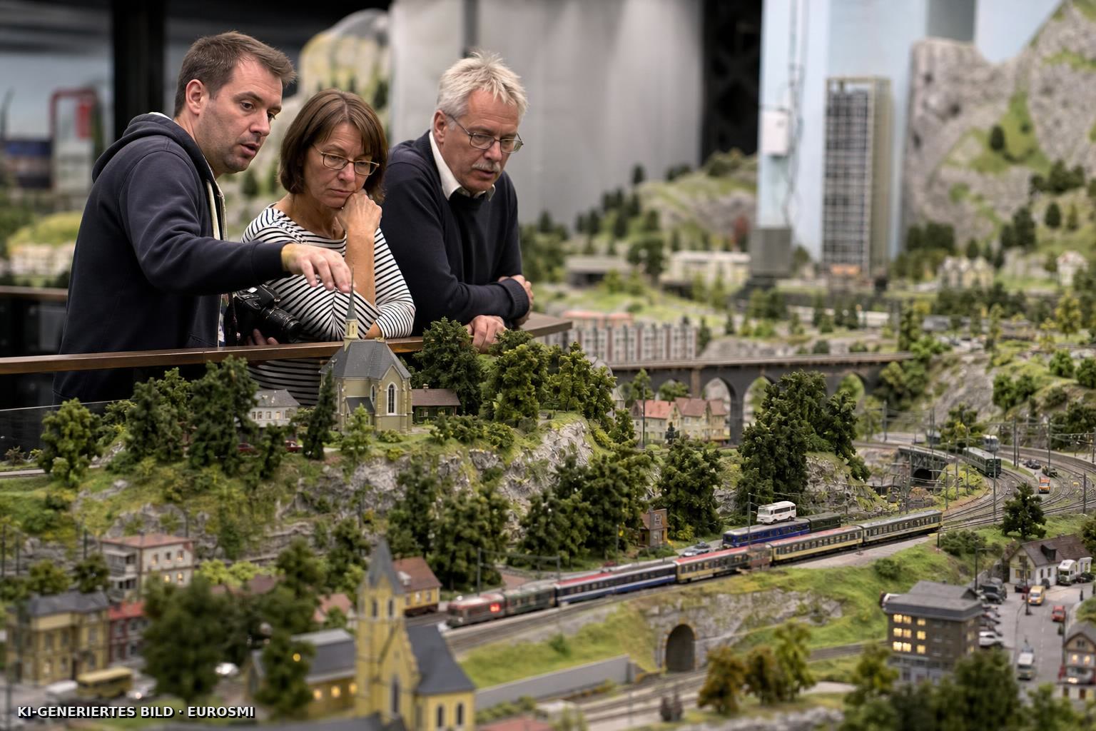 Hamburgs Miniatur Wunderland: Handarbeit, Pannen und Rekorde - stern.de — Spielen seit 25 Jahren