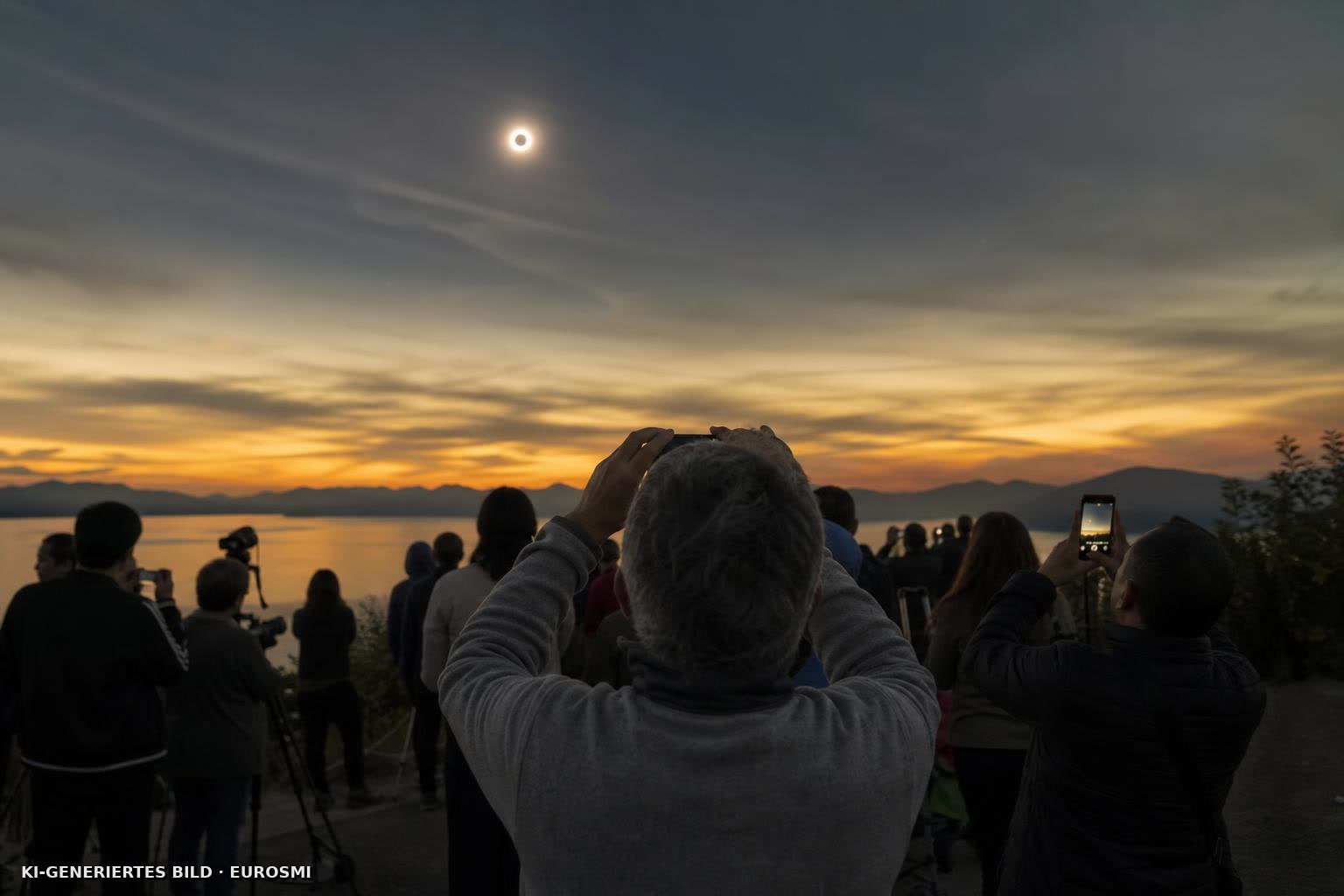Heute ist es soweit - Um diese Uhrzeit beginnt das Spektakel bei Ihnen — Sonnenfinsternis