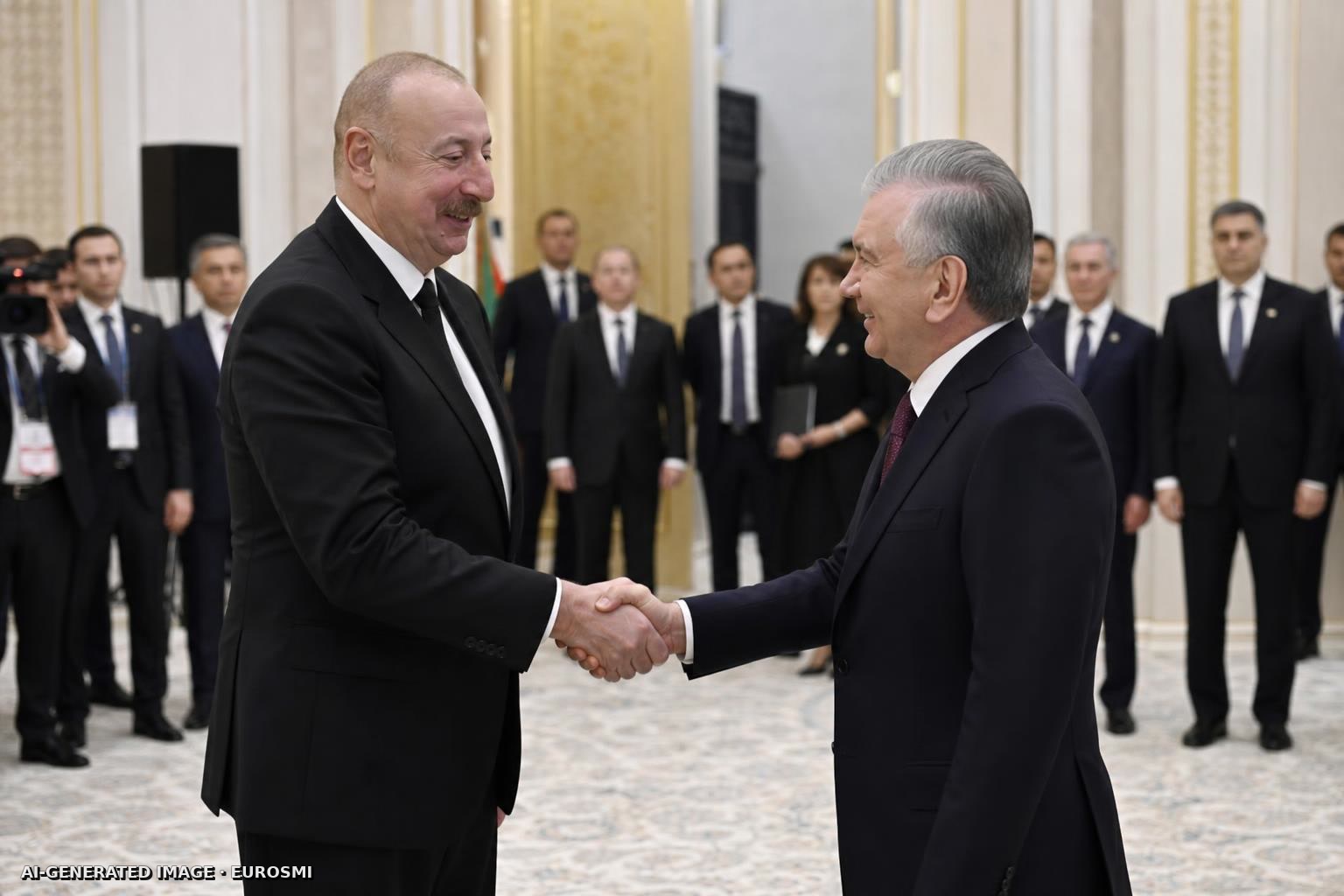 Uzbekistan and Azerbaijan sign Treaty on Eternal Friendship and aim for $1bn trade target with joint projects