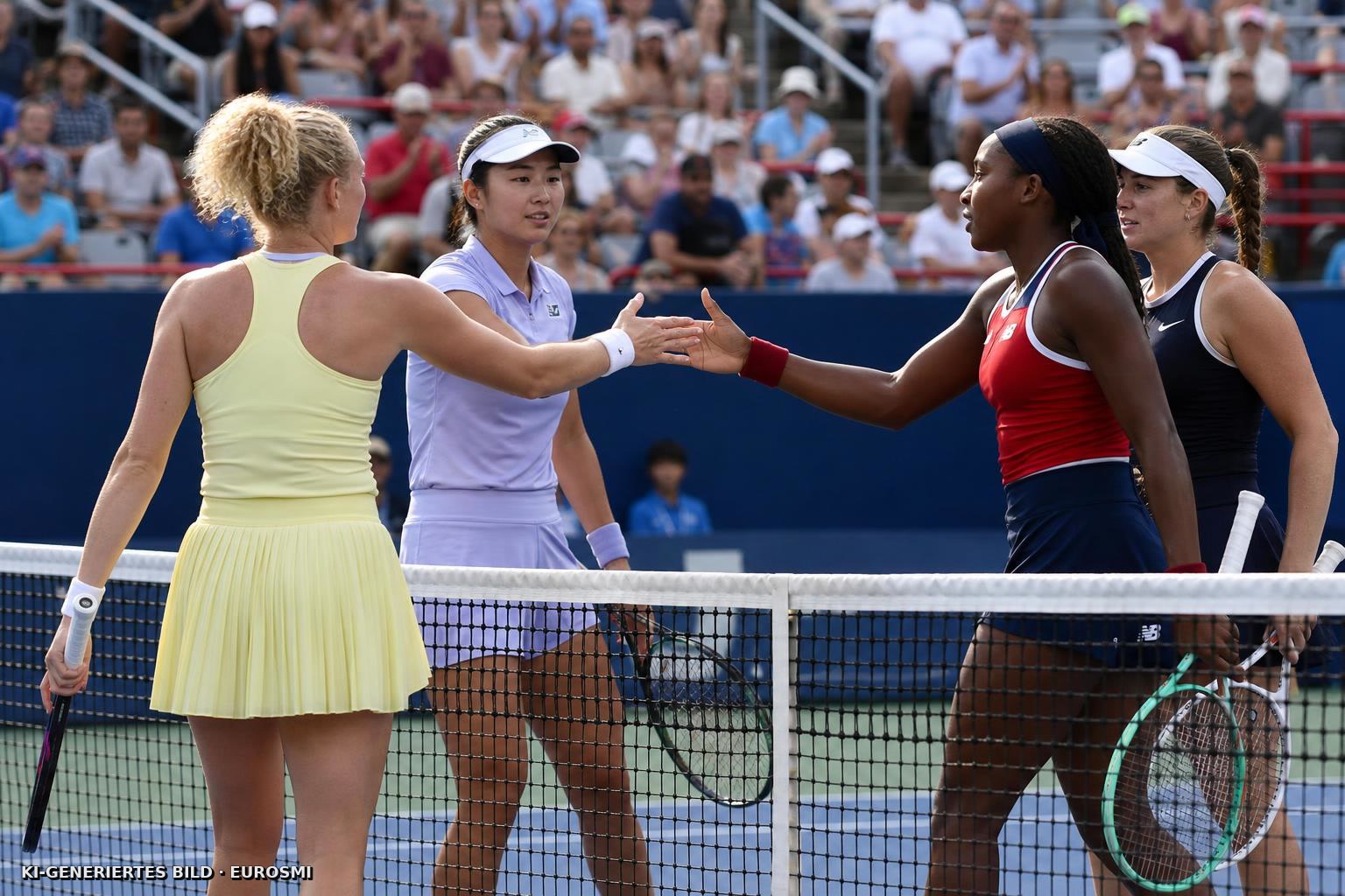 Liveticker | K. Siniakova & S. Zhang - C. Gauff & C. McNally | National Bank Open | 2026 | Tennis