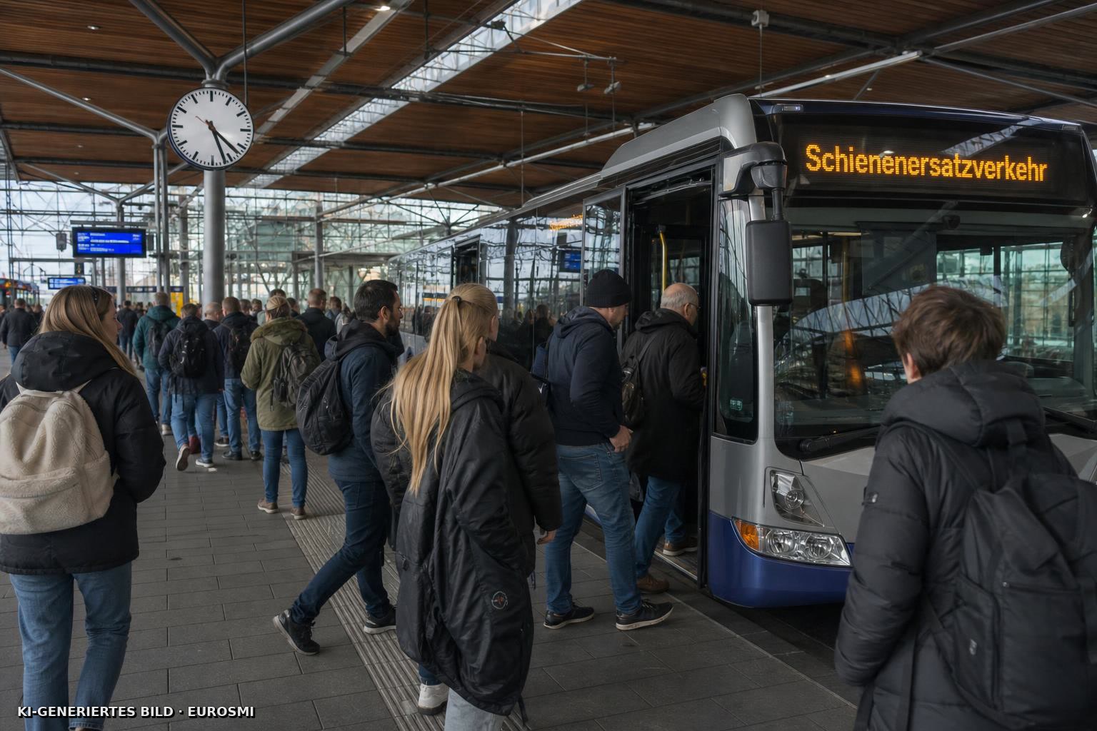 S-Bahn Hannover ersetzt Bahnen durch Busse aufgrund von Bauarbeiten