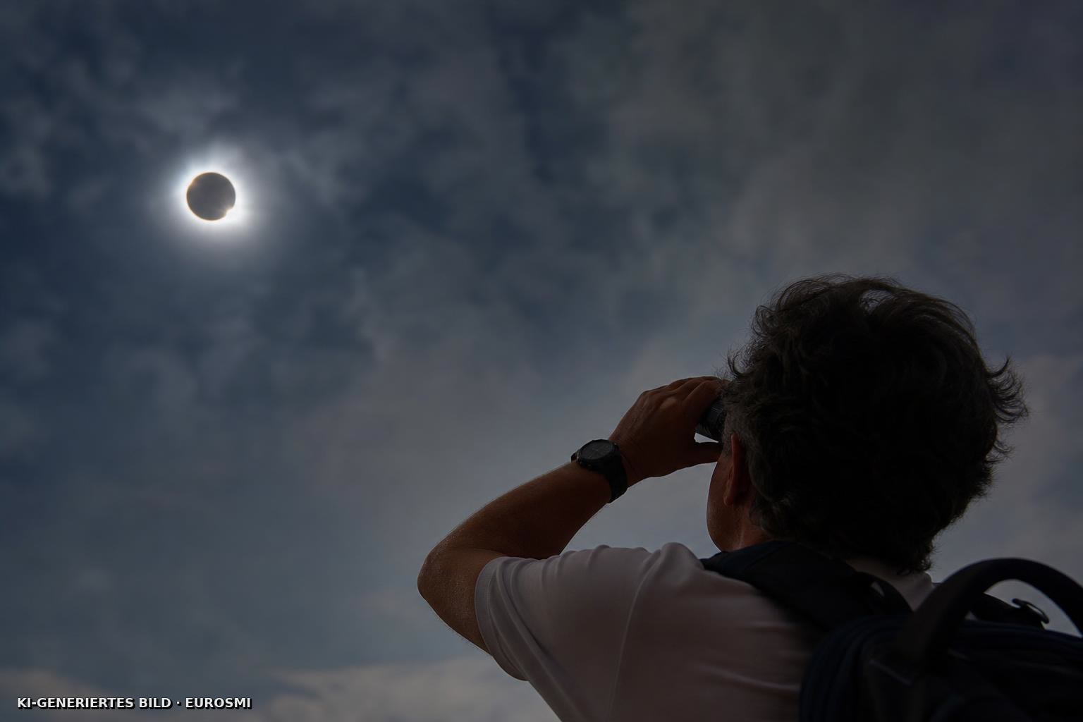 Heute ist es soweit - Um diese Uhrzeit beginnt das Spektakel bei Ihnen — Sonnenfinsternis