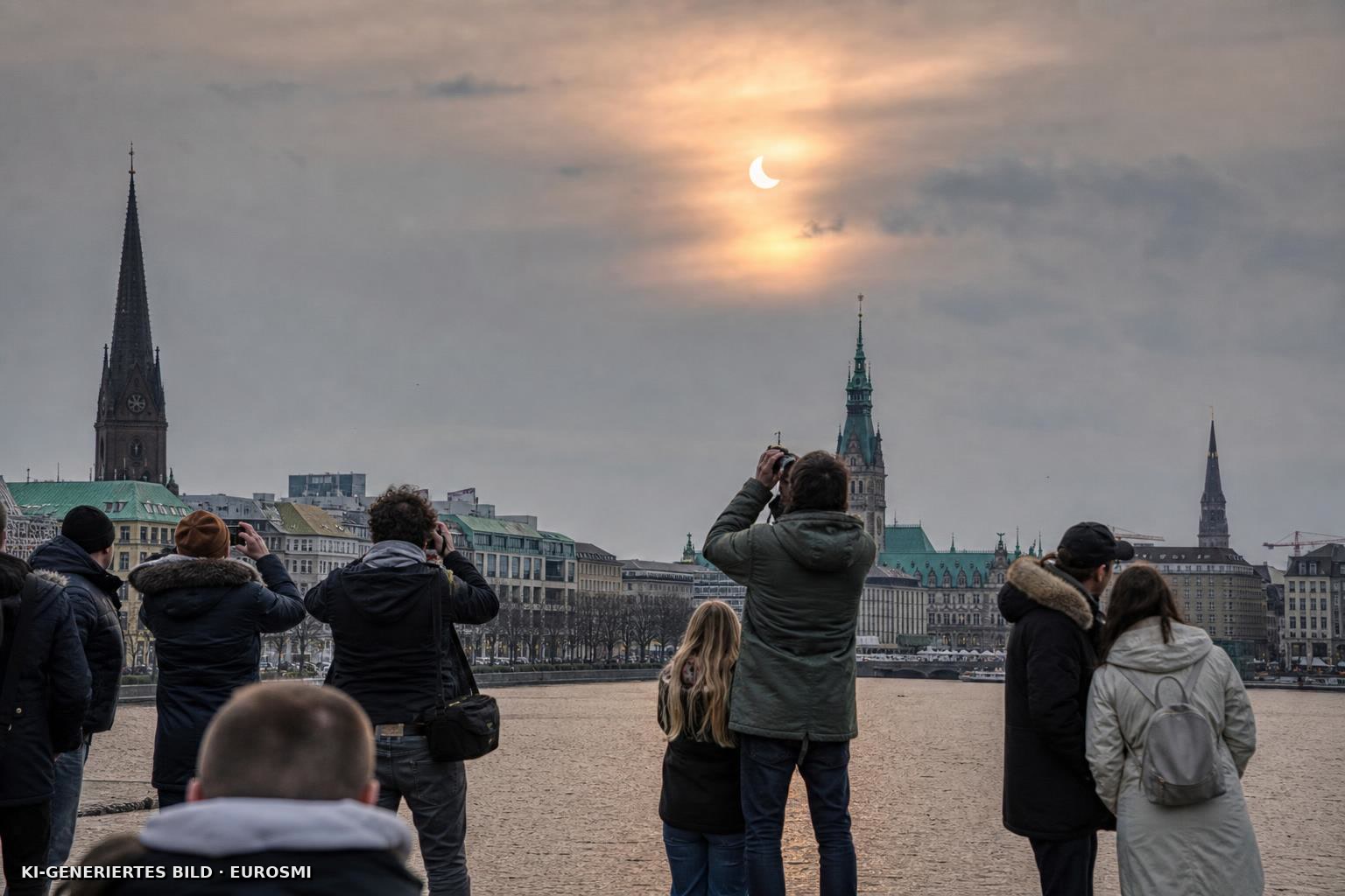 Wo sie in Hamburg gut zu sehen ist - NDR.de — Partielle Sonnenfinsternis