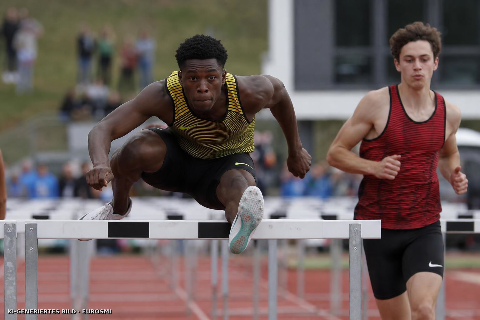 Hürdenläufer Emil Agyekum trotzt dem großen Druck - hessenschau.de — Leichtathletik-EM