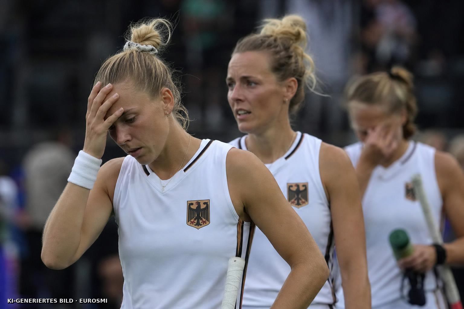 Deutsche Hockey-Frauen können Aufholjagd nicht krönen